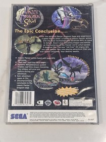 Panzer Dragoon Saga Sega Saturn CIB Authentic and Tested Very Nice RARE