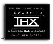 THX Illuminated lightbox led sign home cinema movie theatre room digital