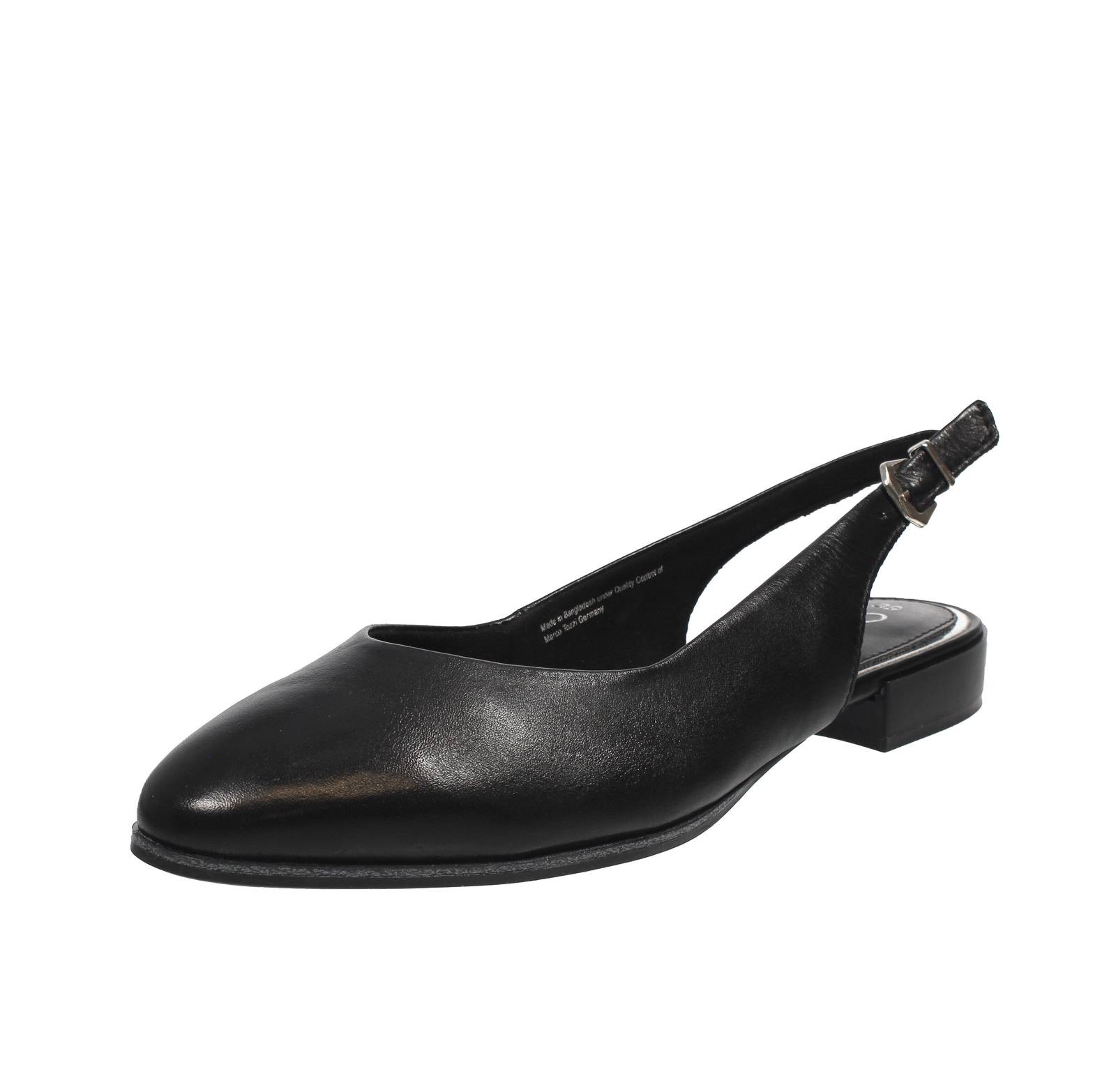 Marco Tozzi Chanel Ballerinas Leder schwarz - Gre 36 225 cm Damenschuhe 13290₽