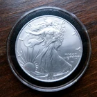 **BELOW SPOT** US Mint American Silver Eagle 1 oz Coins (2x) BU