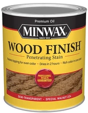 MINWAX SPECIAL WALNUT QUART INTERIOR OIL BASED WOOD FINISH STAIN 70006444
