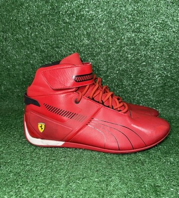 PUMA Ferrari Mens Size 11.5 Scuderia AEROCAT Mid Drift Cat SHOES 306856 02