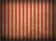 Halloween Circus Backdrop Creepy Carnival 8x6ft white red  Stripes Yellowing Blo