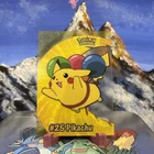 Pikachu - #25 2000 Topps Pokemon TV Animation - Clear Card LP+