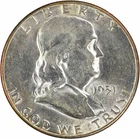 1951-S Franklin Silver Half Dollar AU Uncertified #430