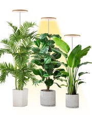 Full Spectrum LED Grow Light for Indoor Plants Adjustable Height, Timer, 5V