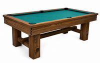 John West Pool Billardtisch Endrino Mit Schieferplatte 7Ft
