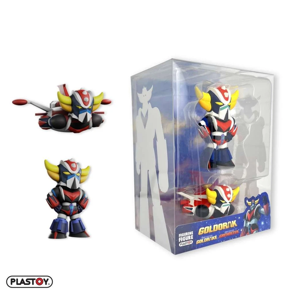 Ufo Robot Grendizer Goldrake Standing & Spazer Duo PVC Figure PLASTOY - Immagine 2 di 4