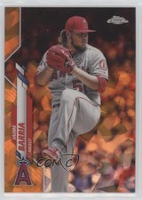 2020 Topps Chrome Sapphire Edition Orange 21/25 Jaime Barria #428 08u6