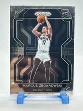 Marcus Zegarowski 2021-22 Panini Prizm #300 (RC) - Brooklyn Nets