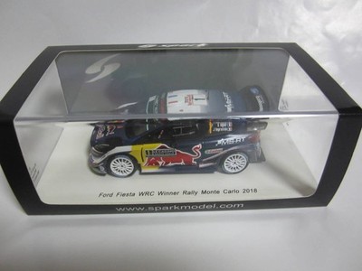 Spark 1/43 Ford Fiesta M Sport World Rally Team No1 2018 Monte Carlo Winner Seba