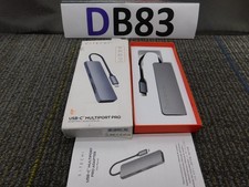 NEW Satechi Slim Aluminum Type-C Multi-Port Adapter, ST-UCMPAM SEE DESC 