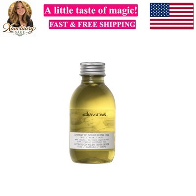 Authentic Nourishing Oil, Multi-Functional Oil for Face, Hair & Body - 100% N...