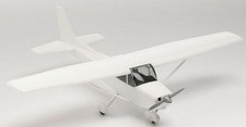 HERPA - Avion avec hélice de couleur argenté en KIT - CESSNA 172 - 1/87 - HER...