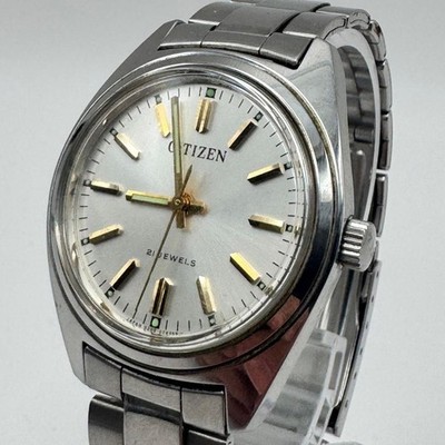 Citizen 21 Jewel Mechanical Watch Hand Winding Timepiece Classic Vintage