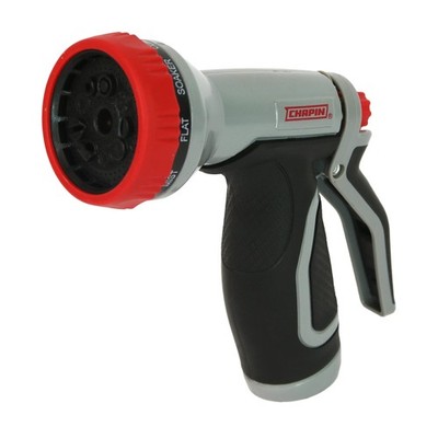 Chapin 46847 9 Pattern Garden Hose Spray Nozzle with Rear Trigger Grip Threaded