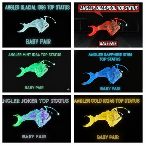 Angler top status Babies/Eggs Ark Ascended Pve Official-Asa-Aquatics PC/XBOX/PS5