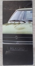 Opel Rekord 2100d Brochure C.1973 - Saloon Estate Opel Rekord 2100d Brochure C.1973 - Saloon Estate