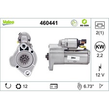 Anlasser Starter 12 V 2,2 kW 12 Zähne VALEO für u.a. VW AMAROK