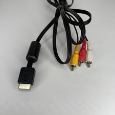 Genuine Sony OEM RCA AV Audio/video Cable For PlayStation PS1 PS2 PS3 6Z