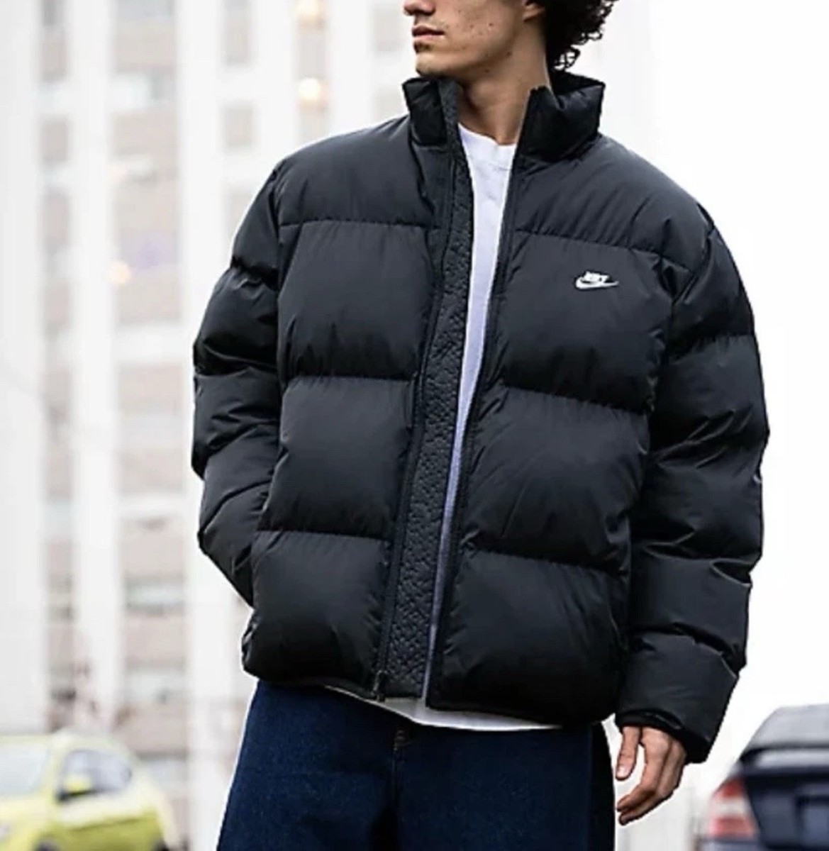Size XXL - Nike Sportswear Club Puffer Jacket Primaloft Gray