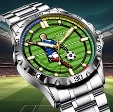 *  Luxus Mechanische Automatik Armbanduhr Herren Fußball ⚽