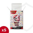 Protection PVC Bundle Pokémon – Étui Rigide Transparent x5