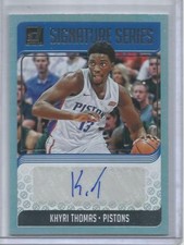 Khyri Thomas 18/19 Panini Donruss Signature Series Autograph