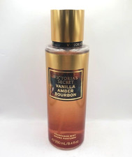 VICTORIA'S SECRET VANILLA AMBER BOURBON BODY MIST 8.4 FL OZ