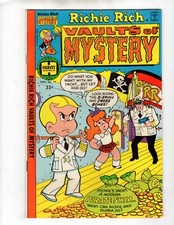Harvey World Comics Richie Rich Vaults of Mystery Volume 1 Book #19 VF