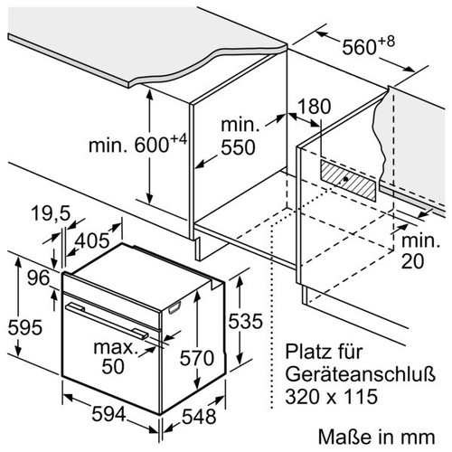 Neff, N 30, B2CCJ7AK3, Einbau-Backofen, Schwarz, EEK: A+ - Bild 9 von 10