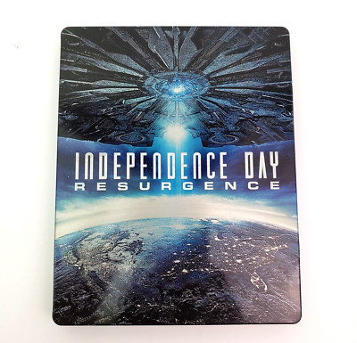 Independence Day Resurgence Special Edition Steelbook Blu-Ray + DVD Movie