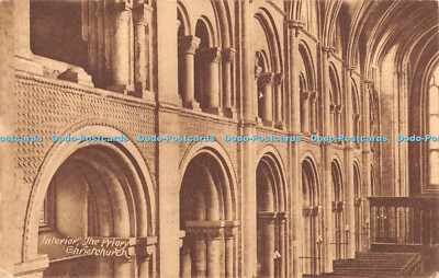 R335987 Interieur The Priory Christchurch 1871 1821