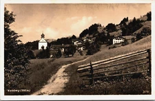 Germany Wamberg Houses Vintage RPPC B149