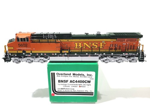 Overland OMI BNSF AC4400CW Burlington Northern Santa Fe #5602 HO latón #6577.1 | Zustand: Used