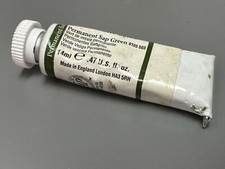 Winsor  Newton Sap Green With PO49 Watercolor 14ml Tube Rare Discontinued