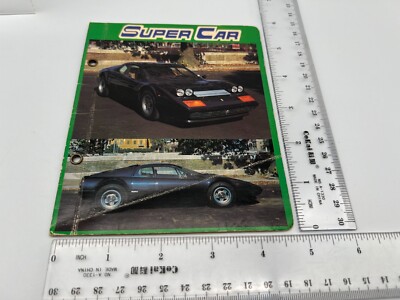 Super car card Dedicated Album Japanese Vintage Rare F/S | eBay