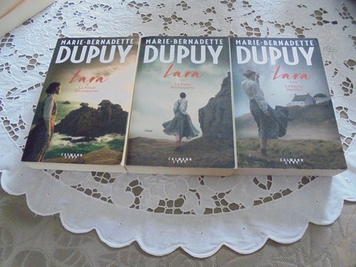 MARIE BERNADETTE DUPUY , 3 romans , " LARA " complet , CALMANN LEVY | eBay