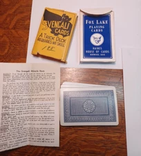 Fox Lake Playing Cards Trick Deck Svengali Miracle Deck + Instructions JRR33