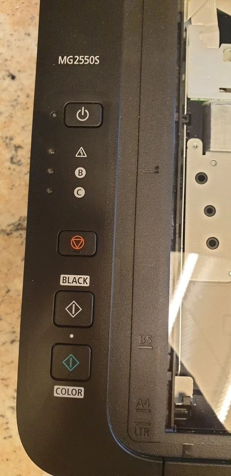 Canon PIXMA MG2550S 3-in-1 Tintenstrahl-Multifunktionsdrucker - Schwarz - Bild 4 von 4