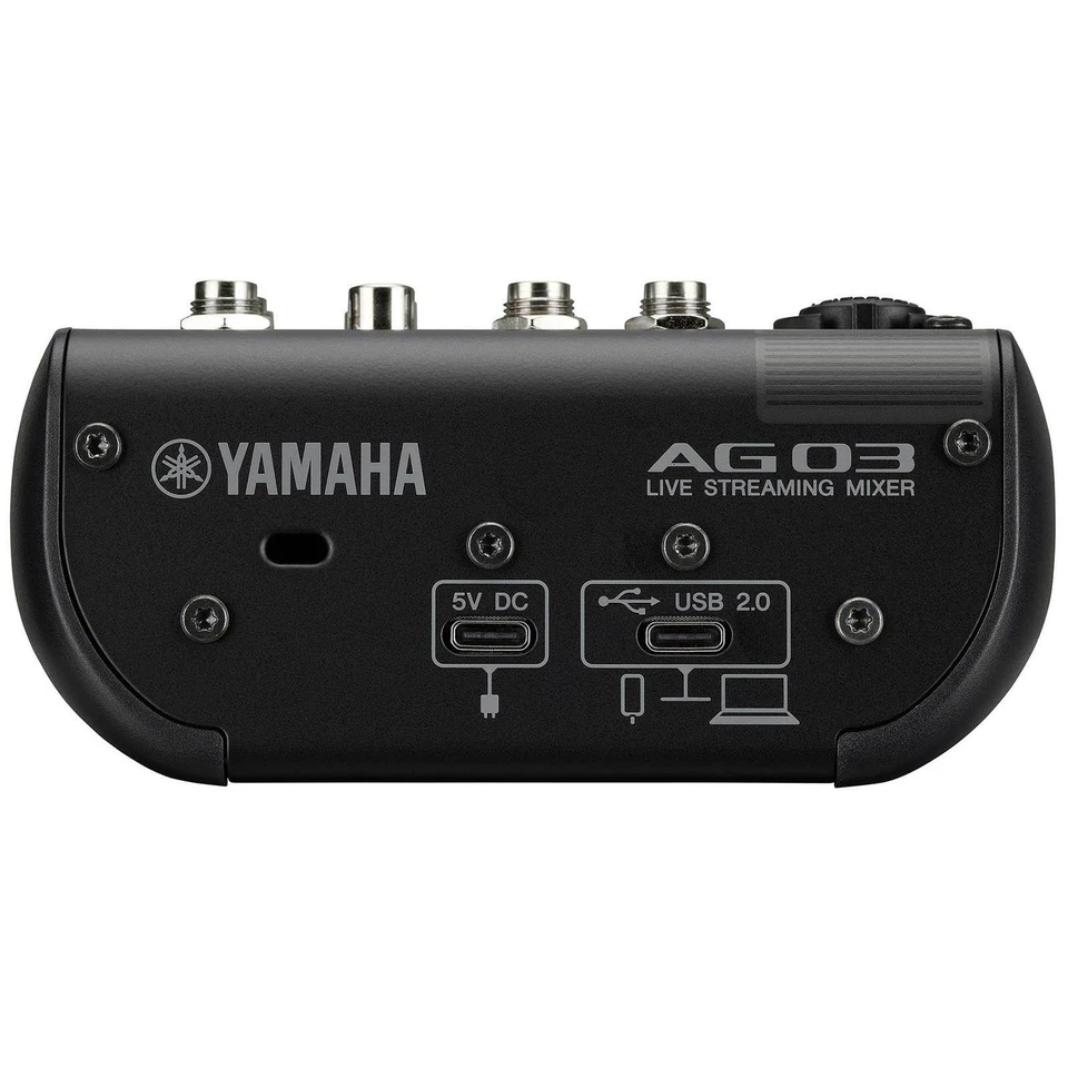 Yamaha AG03MK2 B 3-Channel Mixer/USB Interface for iOS/Mac/PC Black - Image 3 of 3