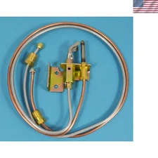Universal 24" Natural Gas Thermocouple Pilot Assembly for Water Heaters - Copper