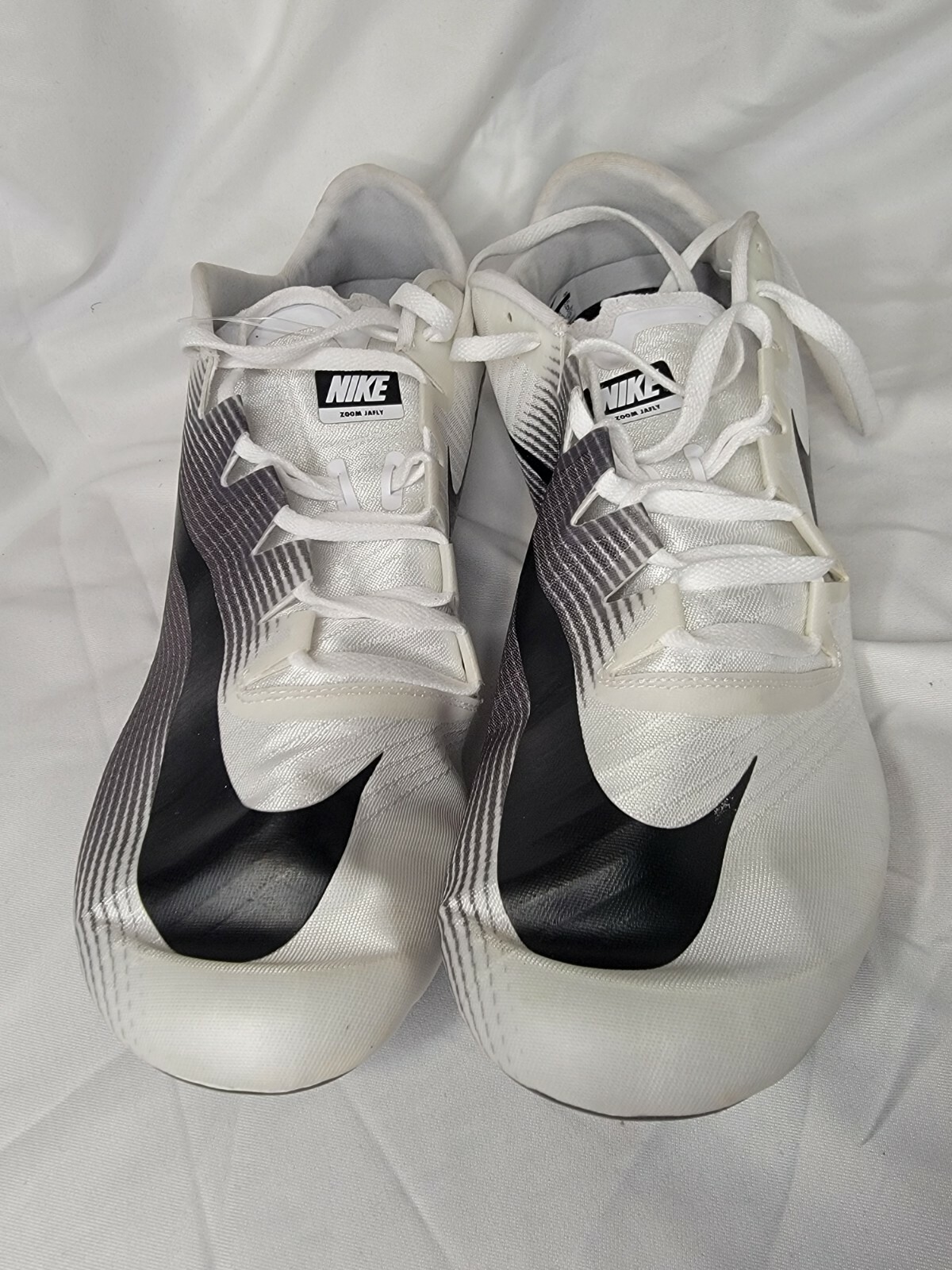 Nike Zoom JA Fly 3 Men's Track White Black 865633-102 Size 15 | eBay
