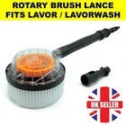 Rotary Brush Lance Attachment for Lavor Lavorwash Pressure Washer Jet Cleaner