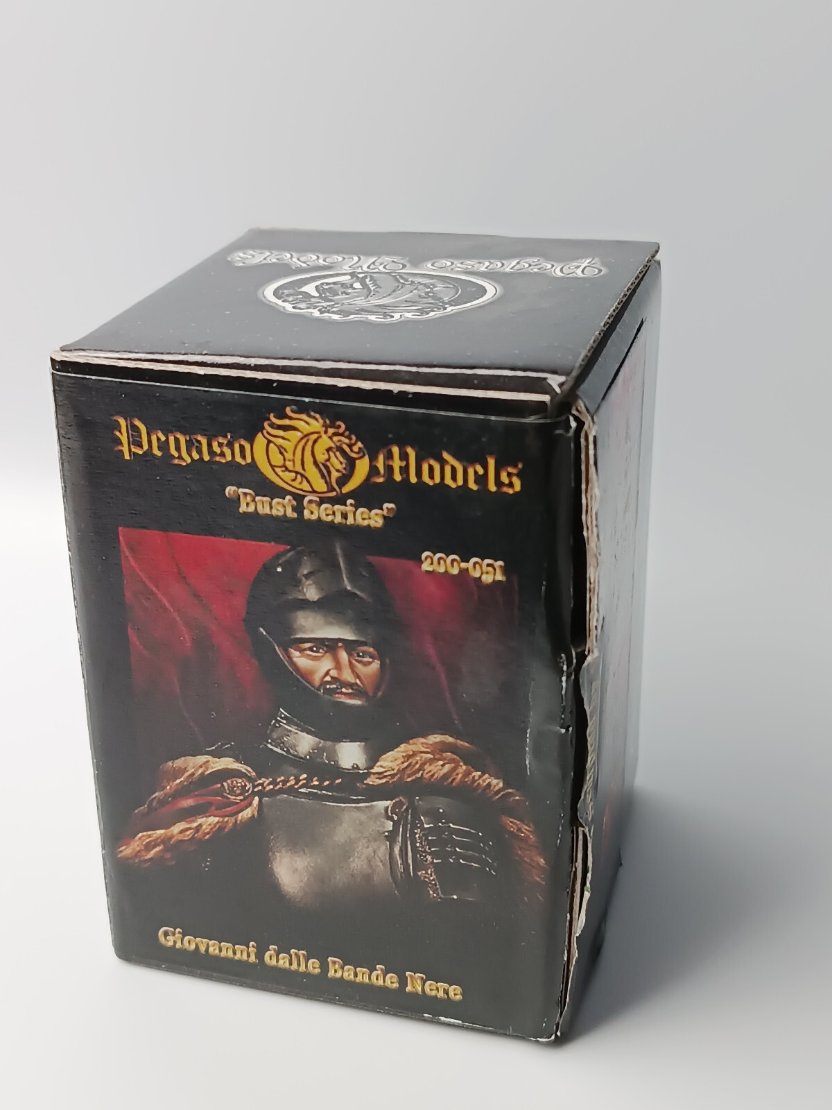 PEGASO MODELS Bust Séries 200-051 Giovanni Dalle Bande Nere miniature Victor KONNOV pour vitrine