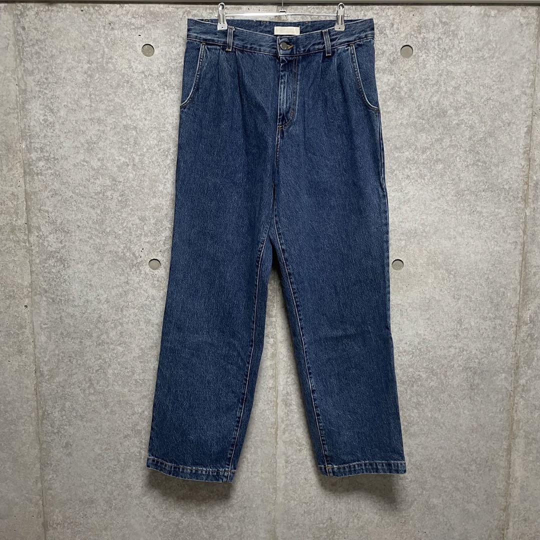Mfpen Big Jeans Loose Fit Washed Blue Denim Pants Relaxed New 