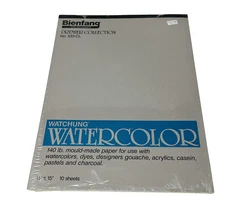 Bienfang Premier Collection Watercolor 140lb 11x15 Mould Made 533-CL Paper Sheet