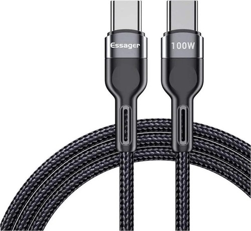 Câble de charge rapide Essager Star 100W USB-C PD 5A 6975253971602 - 第 1/1 張圖片