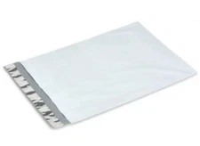 1(sample)-3,000 14x17 White Poly Mailers Self Sealing Shipping Bags 2mil
