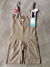 Spanx sz XL Cafe Open Bust Shaping Bodysuit Style 10127R NWT